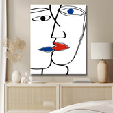 Painting by Numbers Modern Line Art